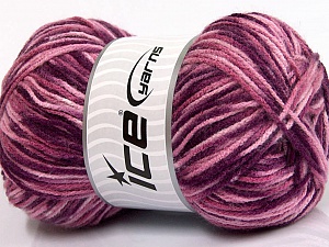 Sale Self-Striping Purple Pink Shades