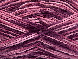 Sale Self-Striping Purple Pink Shades