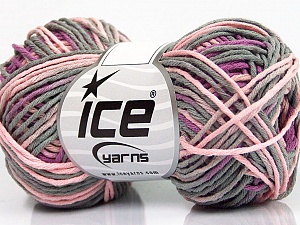 Sale Self-Striping Pembe Lavanta Gri