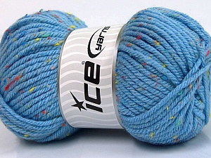 Wool Tweed Superbulky Açık Mavi