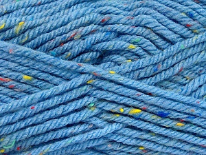 Wool Tweed Superbulky Açık Mavi