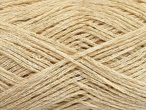 Sale Yazlık İplikler Krem Linen