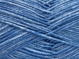 Sale Self-Striping Mavi Tonları