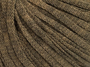 Ribbon Wool Camel Melange
