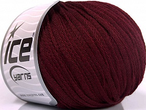 Ribbon Wool Burgundy