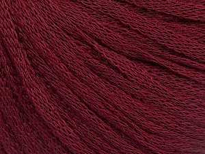 Ribbon Wool Burgundy