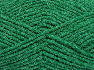 Felting Wool Green