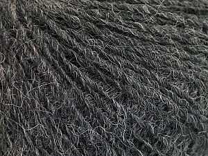 Peru Alpaca Fine Koyu Gri Melanj