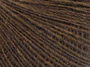 Peru Alpaca Fine Kahverengi Melanj