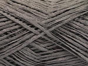 Fettuccia Fine Koyu Gri