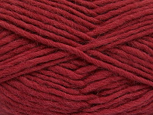 Felting Wool Burgundy