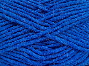 Felting Wool Blue