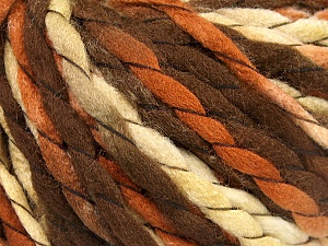 Sale Self-Striping Krem Kahverengi Tonları