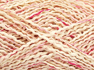 Sale Yazlık İplikler Pembe Krem