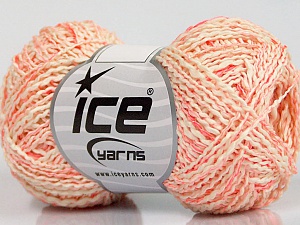 Sale Yazlık İplikler Neon Pembe Krem