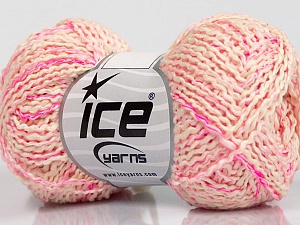 Sale Yazlık İplikler Pembe Krem