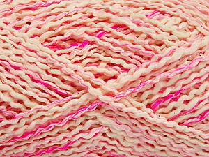 Sale Yazlık İplikler Pembe Krem