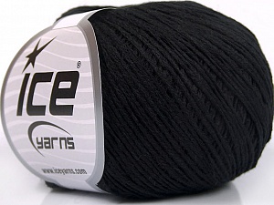 Lüks İplik Siyah Cashmere