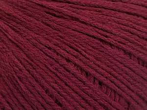 Lüks İplik Bordo Cashmere