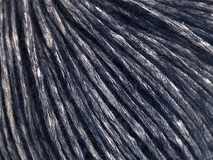 Alpaca Cotton Navy Cream