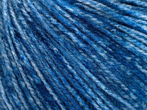 Sale Self-Striping Mavi Tonları