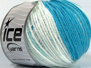 Sale Self-Striping Beyaz Mavi