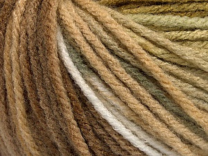 Sale Self-Striping Haki Kahverengi Tonları