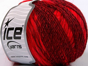 Flamme Wool Light Kırmızı Bordo Siyah