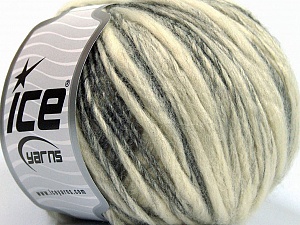 Flamme Wool Light Grey Cream