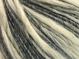Flamme Wool Light Grey Cream