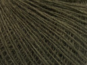 Wool Cord Sport Dark Khaki