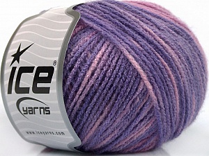 Sale Self-Striping Lilac Shades, Pink Shades