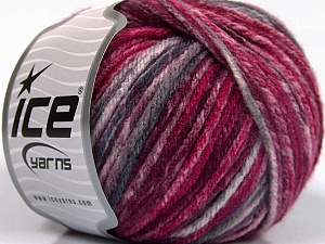 Sale Self-Striping Grey, Burgundy, Pink, White