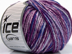 Sale Self-Striping Blue, Purple, White
