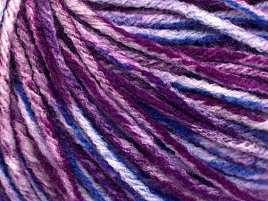 Sale Self-Striping Blue, Purple, White