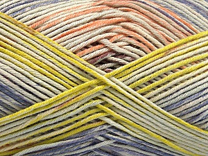 Baby Cotton Print Somon Leylak Açık Yeşil