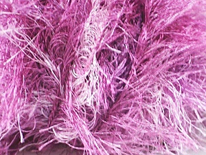 Long Eyelash Purple, White