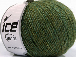 Peru Alpaca Fine Green Shades