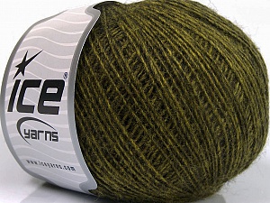 Wool Cord Sport Green Melange