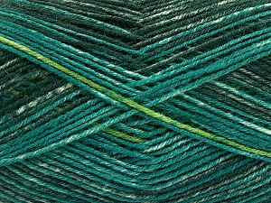 Sale Sock Yarn Green Shades