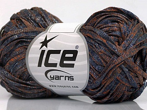 Viscose Shine Bulky Copper, Dark Navy