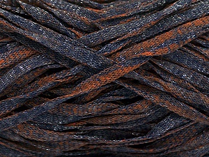 Viscose Shine Bulky Copper, Dark Navy