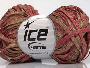 Viscose Shine Bulky Camel, Pink