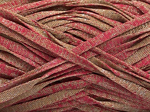 Viscose Shine Bulky Camel, Pink