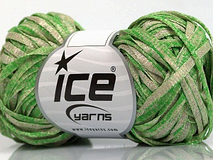 Viscose Shine Bulky Yeşil Bej