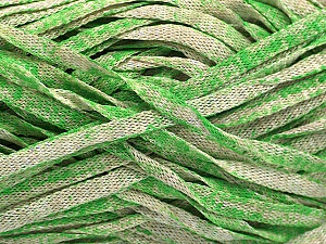 Viscose Shine Bulky Yeşil Bej