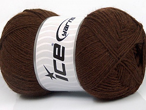 Solid Sock Brown
