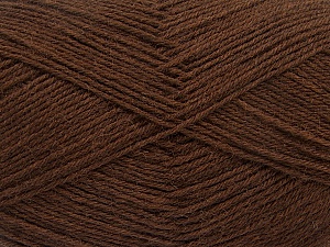 Solid Sock Brown