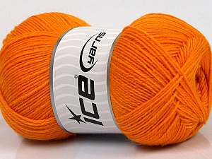 Solid Sock Orange