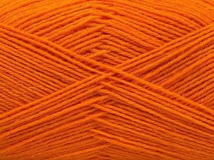 Solid Sock Orange